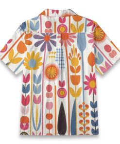 Casual Hawaiian Beach Party Shirt – Back View