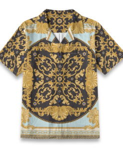 Tropical Print Short Sleeve Beach Shirt