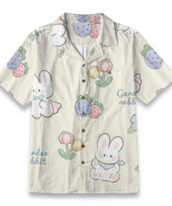 Summer Hawaiian Print Short Sleeve Shirt